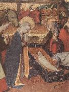 MARTORELL, Bernat (Bernardo) The Nativity (detail) dh Spain oil painting reproduction